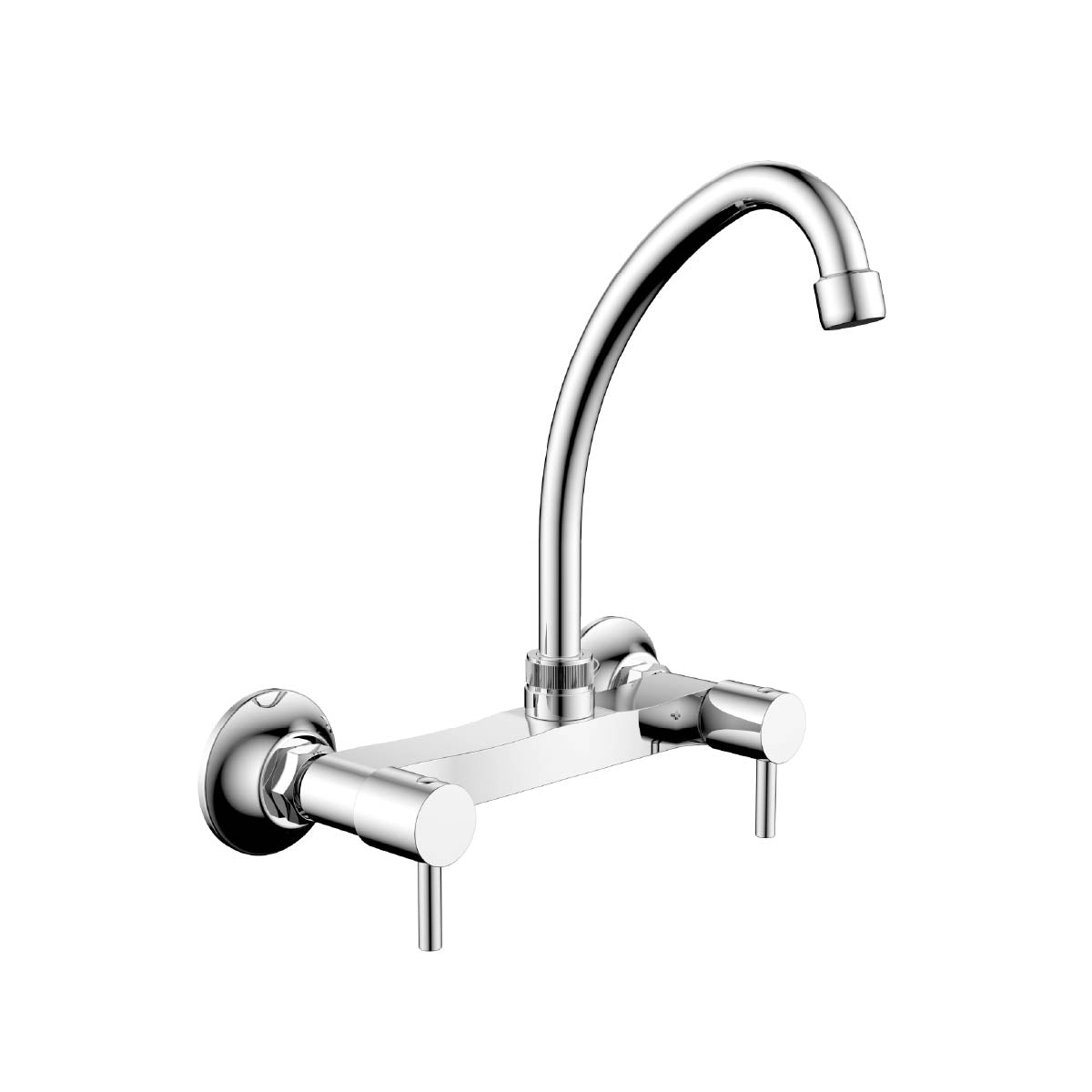 Mezcladora P/Cocina 8" Pared Tip.Ganzo -3012- New Style- Aleta2 Fratelli